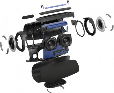 Głośnik bluetooth Resonex Midi Moc 80W, IPX7, TWS(99szt.), LED