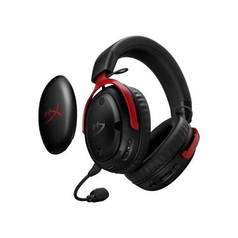 Słuchawki HyperX Cloud III S bezprzewodowe czarny-czerwony Gaming A59Z0AA