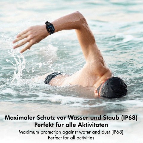 Smartwatch LCD, BT5.2 IP68, różowy