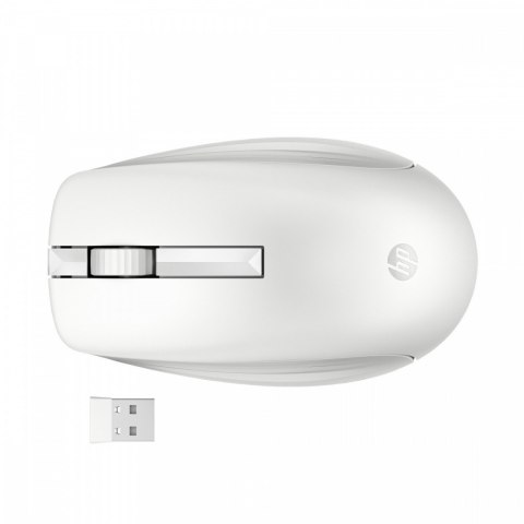 Zestaw klawiatura i mysz 650 bezprzewodowy biały 4R016AA#ABB