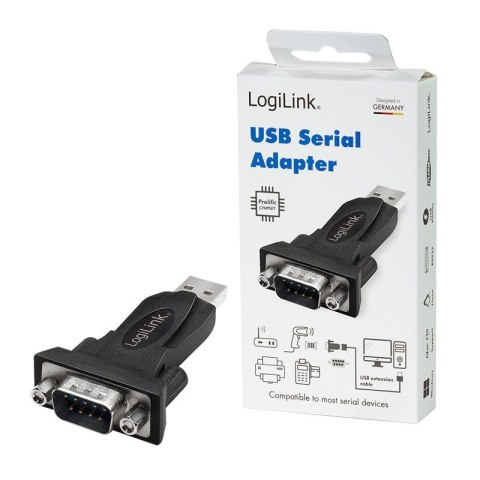 Adapter USB2.0 A/M do DB9/M (RS232) Win 11