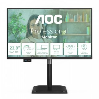 Monitor 24P4CV 23.8 cala IPS 120Hz HDMI DP RJ45 USB-C Pivot Głośniki