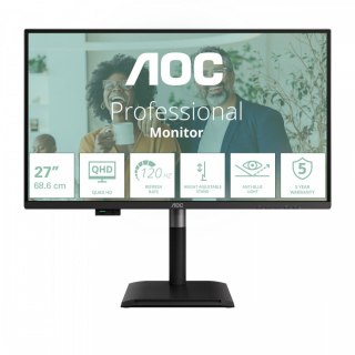 Monitor Q27P4CV 27 cali IPS 120 Hz HDMI DP RJ45 USB-C Pivot Głośniki