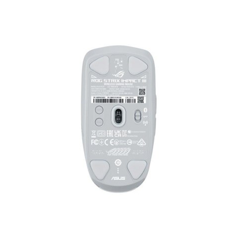 Mysz ROG Strix Impact III 2.4GHz/36k dpi/BT/biała