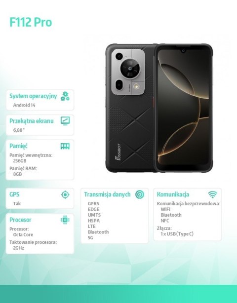 Smartfon F112 Pro black