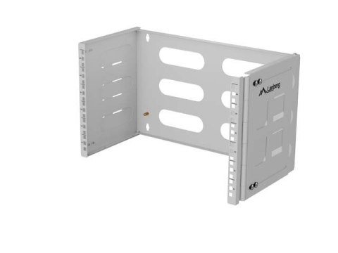 Uchwyt ścienny rack 19" 6U 497x400/240 szary