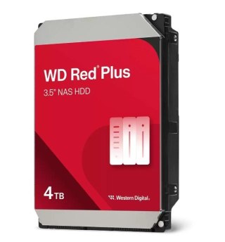 Dysk HDD Red Plus 4TB 3,5'' 128MB/5400RPM WD40EFZZ