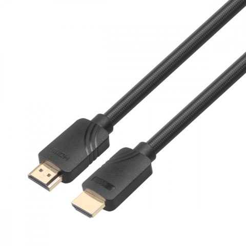 Kabel HDMI v 2.1 premium 5m czarny