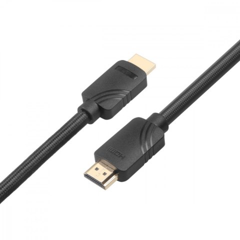 Kabel HDMI v 2.1 premium 5m czarny