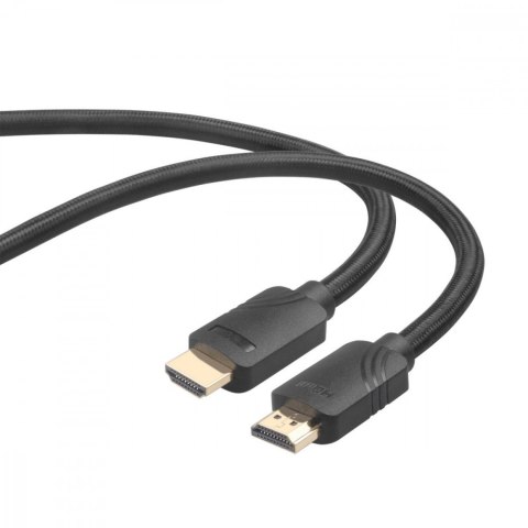 Kabel HDMI v 2.1 premium 5m czarny