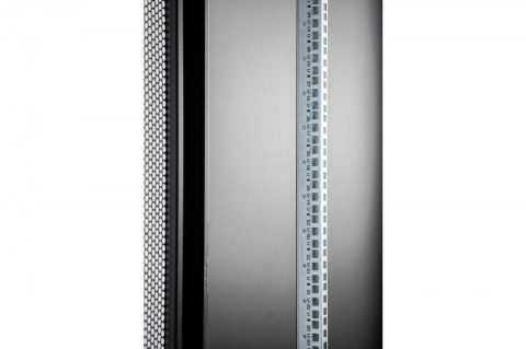 Szafa sieciowa stojąca Hyper Pro 19" 26U rack 600x1000, drzwi przód perforacja, czarna 1000kg