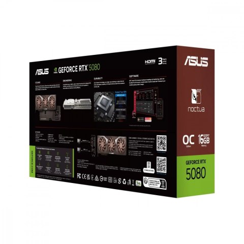 Karta graficzna GeForce RTX 5080 NOCTUA OC 16GB GDDR7 256bit 3DP/HDMI
