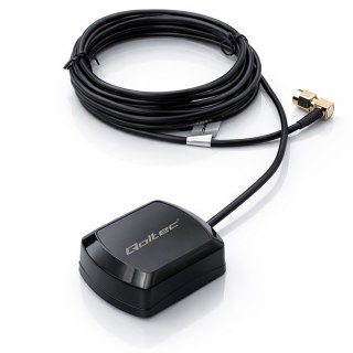 Mobilna Antena GPS GLONASS z podstawą magnetyczną | dookólna | 28dBi | 50W | SMA RA