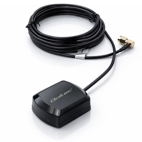 Mobilna Antena GPS GLONASS z podstawą magnetyczną | dookólna | 28dBi | 50W | SMA RA