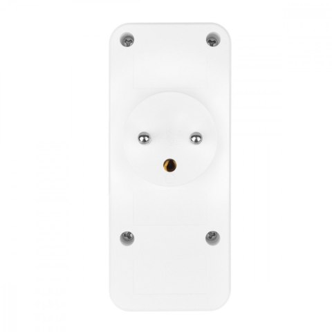 Rozdzielacz na 3 gniazda MCE248 F/W 2xUSB-A 2xUSB-C biały