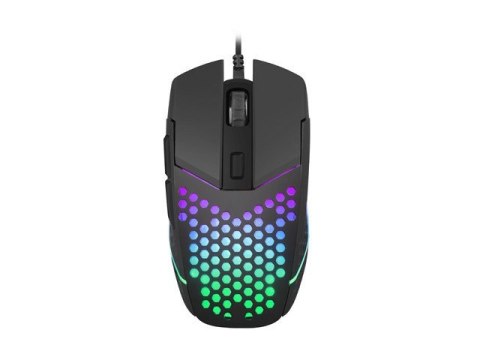 Mysz Battler 6400 DPI dla graczy podświetlenie Czarna Mysz Battler 6400 DPI dla graczy podświetlenie Czarna