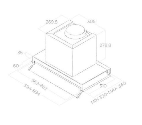 Okap BOXIN IX/A/60 Okap BOXIN IX/A/60