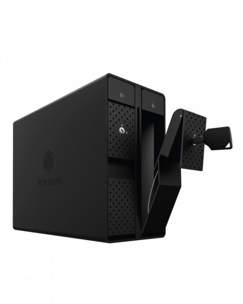 Obudowa IB-RD3802-C31 RAID 2xSATA HDD na 1xUSB 3.1 Gen 2Type-C, RAID 0,1 Obudowa IB-RD3802-C31 RAID 2xSATA HDD na 1xUSB 3.1 Gen 2Type-C, RAID 0,1