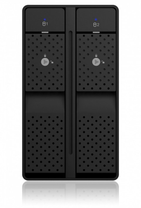Obudowa IB-RD3802-C31 RAID 2xSATA HDD na 1xUSB 3.1 Gen 2Type-C, RAID 0,1 Obudowa IB-RD3802-C31 RAID 2xSATA HDD na 1xUSB 3.1 Gen 2Type-C, RAID 0,1