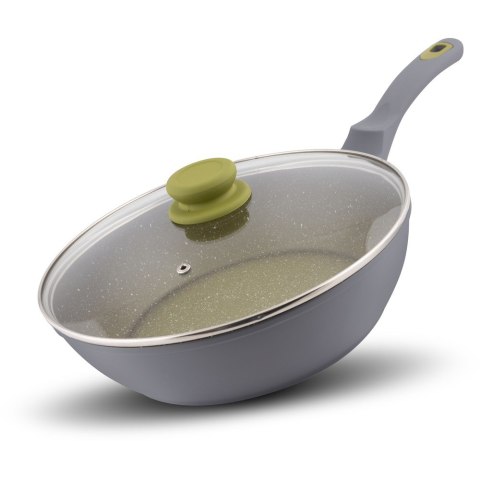 Patelnia aluminiowa LT1196 28cm Non-stick Indukcja Oliwkowa Patelnia aluminiowa LT1196 28cm Non-stick Indukcja Oliwkowa
