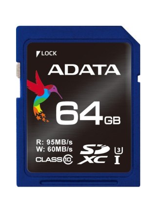 SD XC Premier Pro 64GB UHS-1 U3/Class10 4K