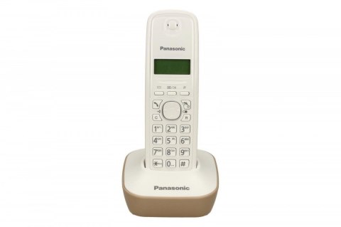 Telefon bezprzewodowy KX-TG1611 dect biało-beżowy Telefon bezprzewodowy KX-TG1611 dect biało-beżowy