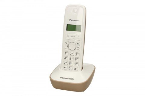 Telefon bezprzewodowy KX-TG1611 dect biało-beżowy Telefon bezprzewodowy KX-TG1611 dect biało-beżowy