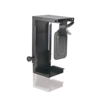 Uchwyt podbiurkowy na monitor PC CPU-D075 BLACK