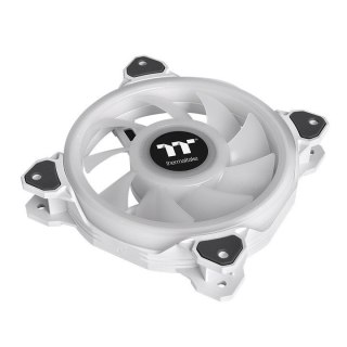 Wentylator - Riing Quad 12 RGB Radiator Fan TT Premium Edition 3pack Biały