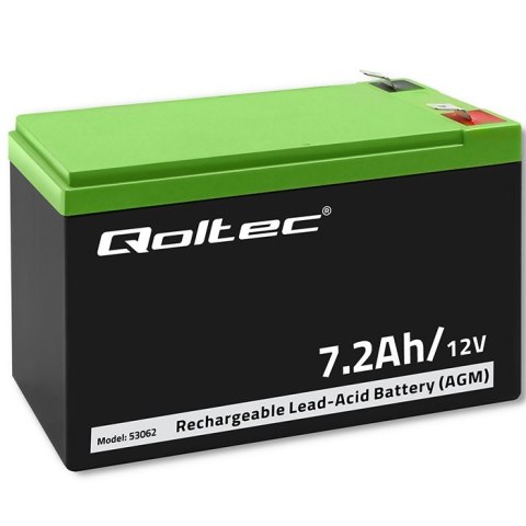 Akumulator AGM 12V | 7.2Ah | max. 108A Akumulator AGM 12V | 7.2Ah | max. 108A