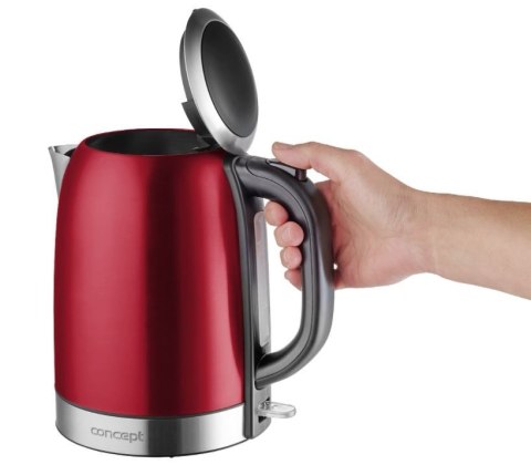 Czajnik 1,7 L inox czerwony RK3243 Czajnik 1,7 L inox czerwony RK3243