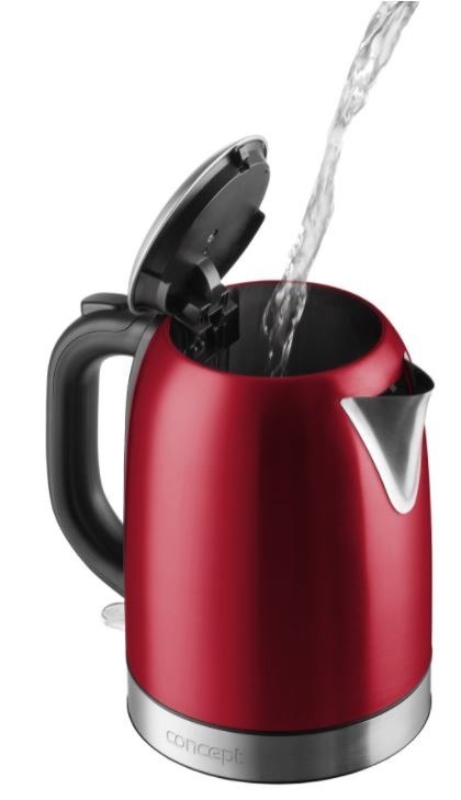 Czajnik 1,7 L inox czerwony RK3243 Czajnik 1,7 L inox czerwony RK3243