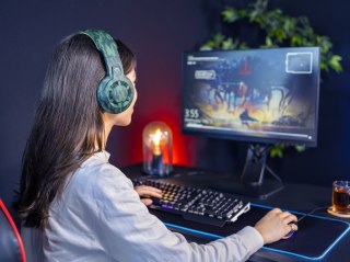 Słuchawki GXT411C Radius dżungla kamuflaż