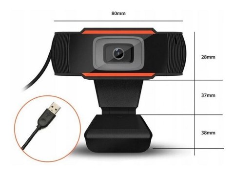 Kamerka internetowa FullHD z mikrofonem X13 Kamerka internetowa FullHD z mikrofonem X13