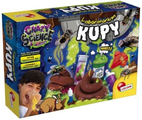 Zestaw naukowy Crazy Science Laboratorium kupy Zestaw naukowy Crazy Science Laboratorium kupy