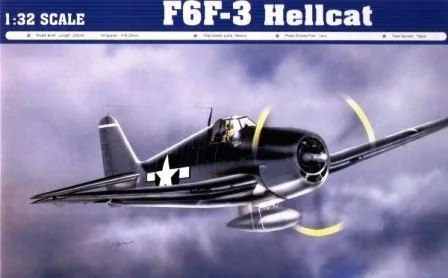 Model plastikowy Grumman F6F-3 Hellcat Model plastikowy Grumman F6F-3 Hellcat