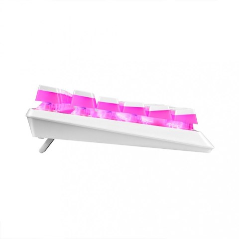 Przewodowa klawiatura mechaniczna RGB PUDDING EDITION biała Przewodowa klawiatura mechaniczna RGB PUDDING EDITION biała