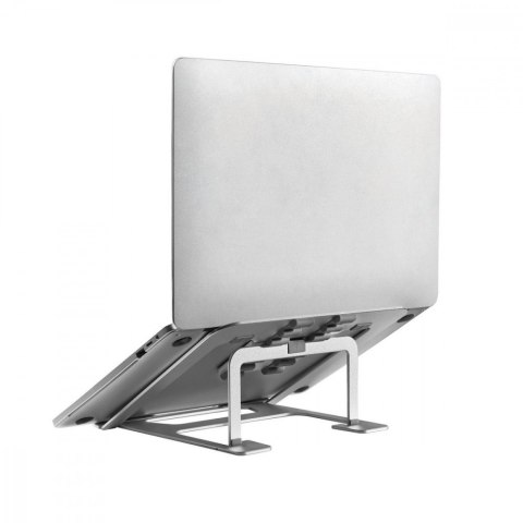 Podstawka pod laptop aluminiowa Ergo Office ER-416S Srebrna Podstawka pod laptop aluminiowa Ergo Office ER-416S Srebrna