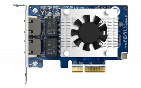 Karta rozszerzeń QXG-10G2TB Dual-port 10 GbE Network Adaptor Karta rozszerzeń QXG-10G2TB Dual-port 10 GbE Network Adaptor