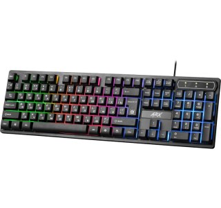 Klawiatura gamingowa ARX GK-196L przewodowa podświetlenie LED
