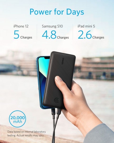 Powerbank PowerCore III 20 000 Czarny Powerbank PowerCore III 20 000 Czarny