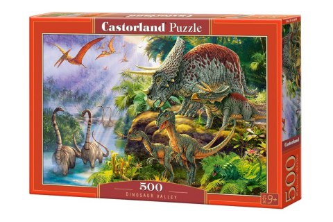 Puzzle 500 elementów Dinozaury dolina Puzzle 500 elementów Dinozaury dolina