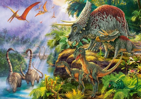 Puzzle 500 elementów Dinozaury dolina Puzzle 500 elementów Dinozaury dolina