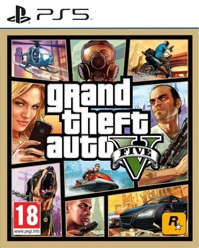 Gra PlayStation 5 Grand Theft Auto V PL Gra PlayStation 5 Grand Theft Auto V PL