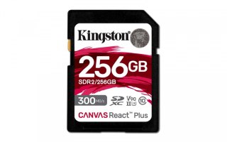 Karta pamięci SD 256GB Canvas React Plus 300/260 UHS-II U3