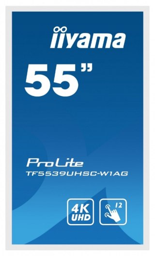 Monitor 55 cali TF5539UHSC-W1AG IPS,24/7,4K,IP54,500cd,7H,POJ.15p,LAN