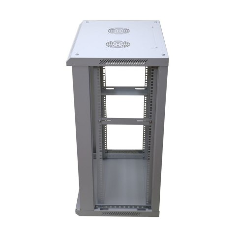 Szafa rack 18U 600x450mm szara wisząca Szafa rack 18U 600x450mm szara wisząca