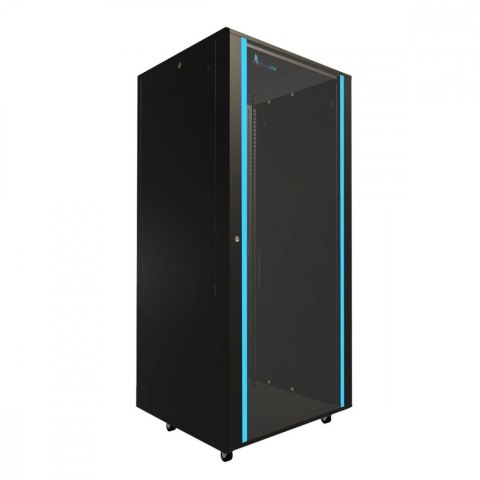 Szafa rack 37U 800x800mm czarna stojąca Szafa rack 37U 800x800mm czarna stojąca