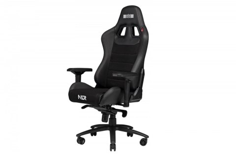 Krzesło NLR ProGaming Czarna skóra i zamsz