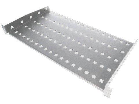 Półka stała 19 cali 1U głębokość 250mm Szara Półka stała 19 cali 1U głębokość 250mm Szara